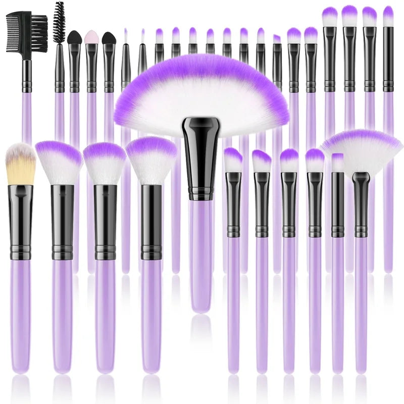 Kit 32 Pinceaux Maquillage Professionnel — Visage, Yeux & Teint LIXTAIRESHOP