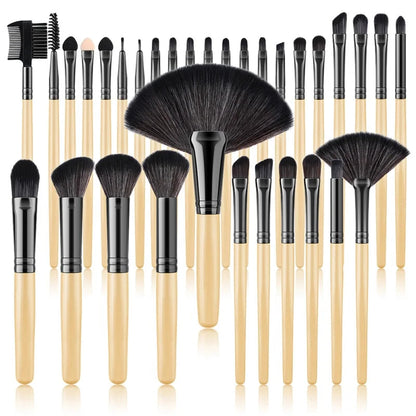 Kit 32 Pinceaux Maquillage Professionnel — Visage, Yeux & Teint LIXTAIRESHOP