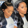Perruque Lace Front 100% Cheveux Humains | Body Wave Naturelle | Dentelle HD Transparente | Pré-Épilée