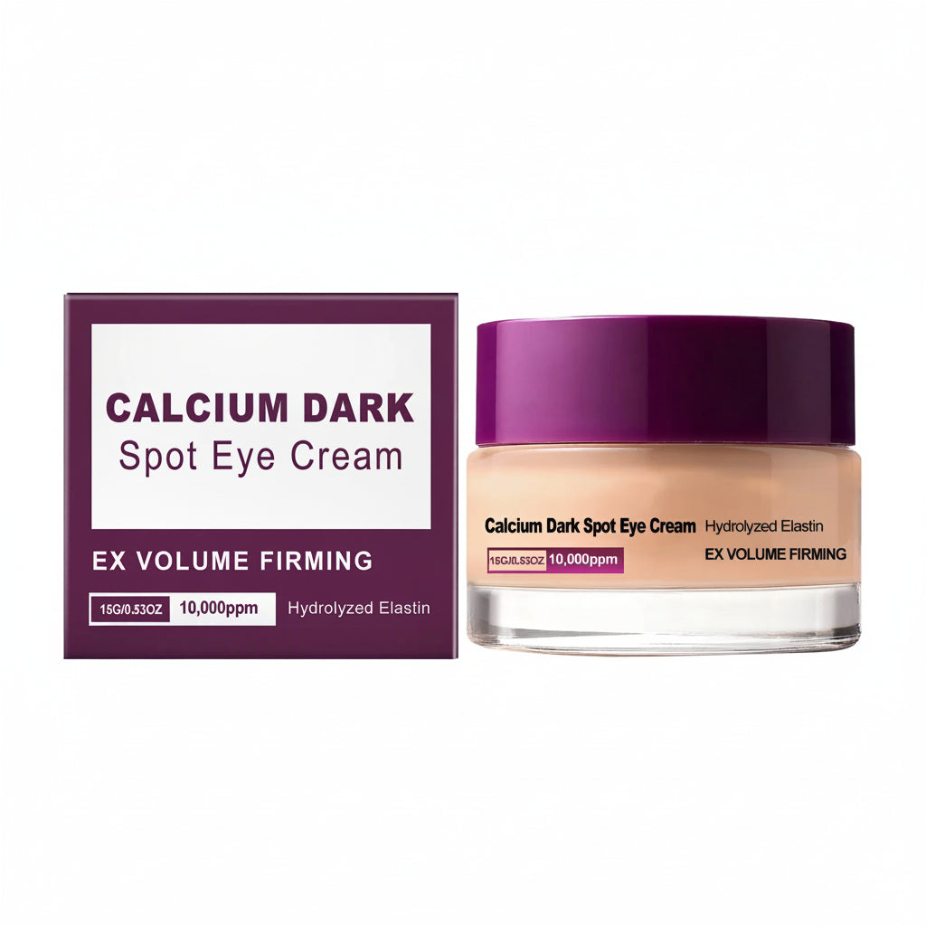 Crème Contour des Yeux Calcium & Élastine – Anti-Cernes & Raffermissante