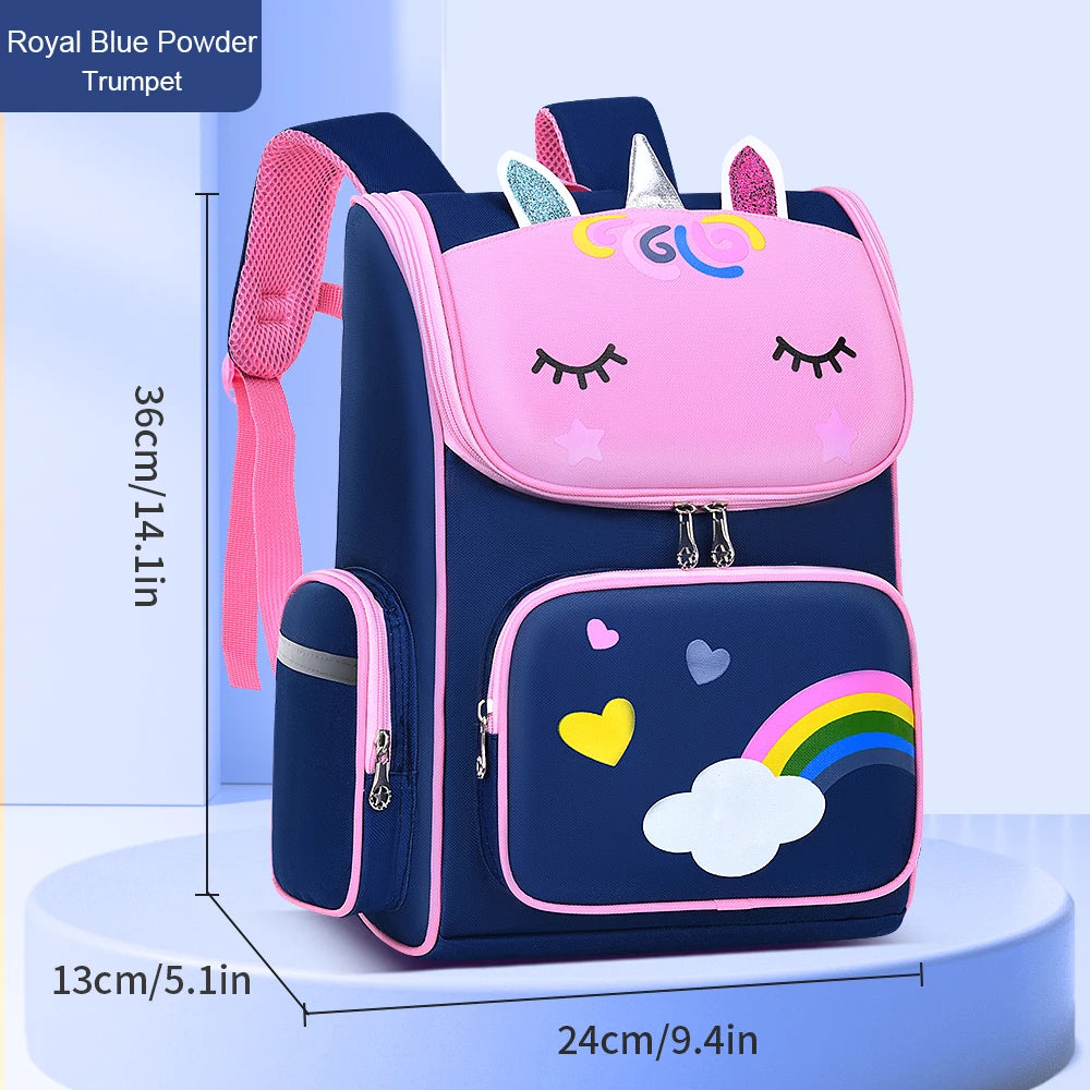 Sac à Dos Enfant Étanche & Léger | Cartable Fille Mignon 6-12 ans | LIXTAIRE