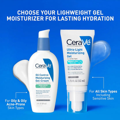 Gel Hydratant Visage CeraVe – Sans Huile & Sans Parfum