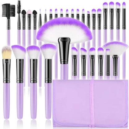 Kit 32 Pinceaux Maquillage Professionnel — Visage, Yeux & Teint LIXTAIRESHOP