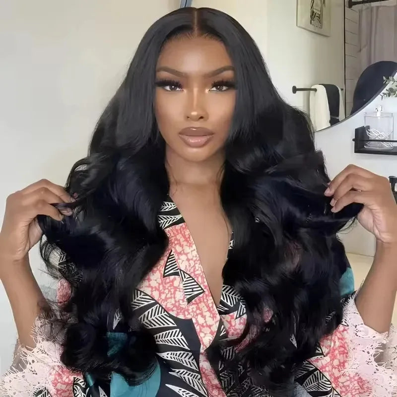Perruque Lace Front 100% Cheveux Humains | Body Wave Naturelle | Dentelle HD Transparente | Pré-Épilée