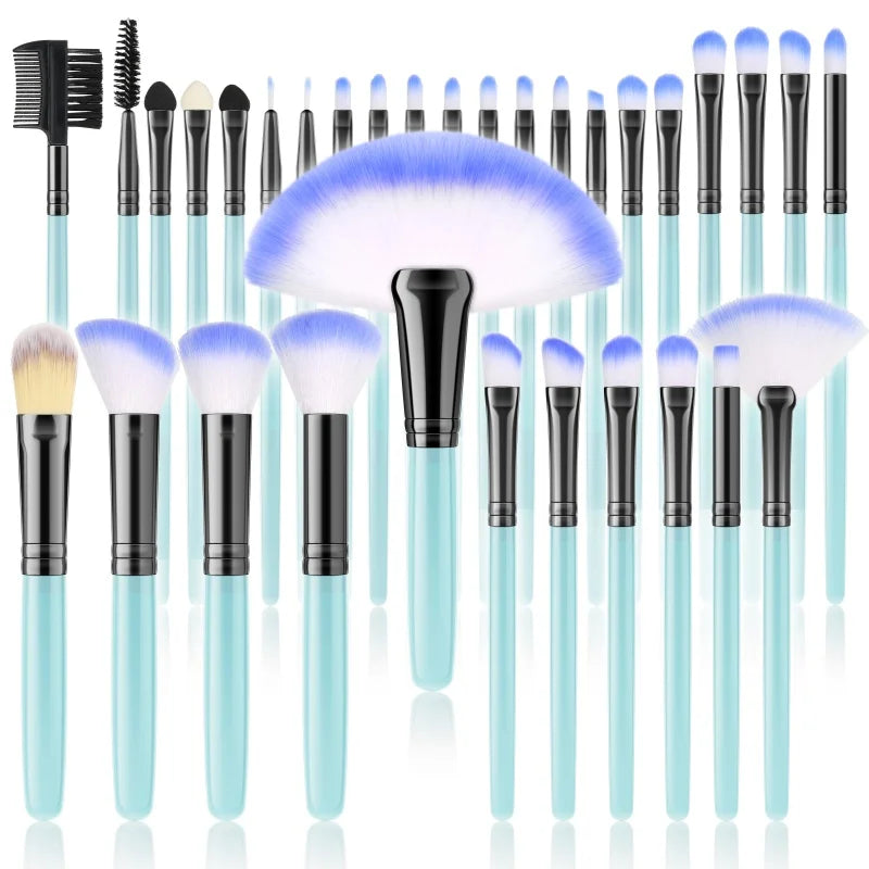 Kit 32 Pinceaux Maquillage Professionnel — Visage, Yeux & Teint LIXTAIRESHOP