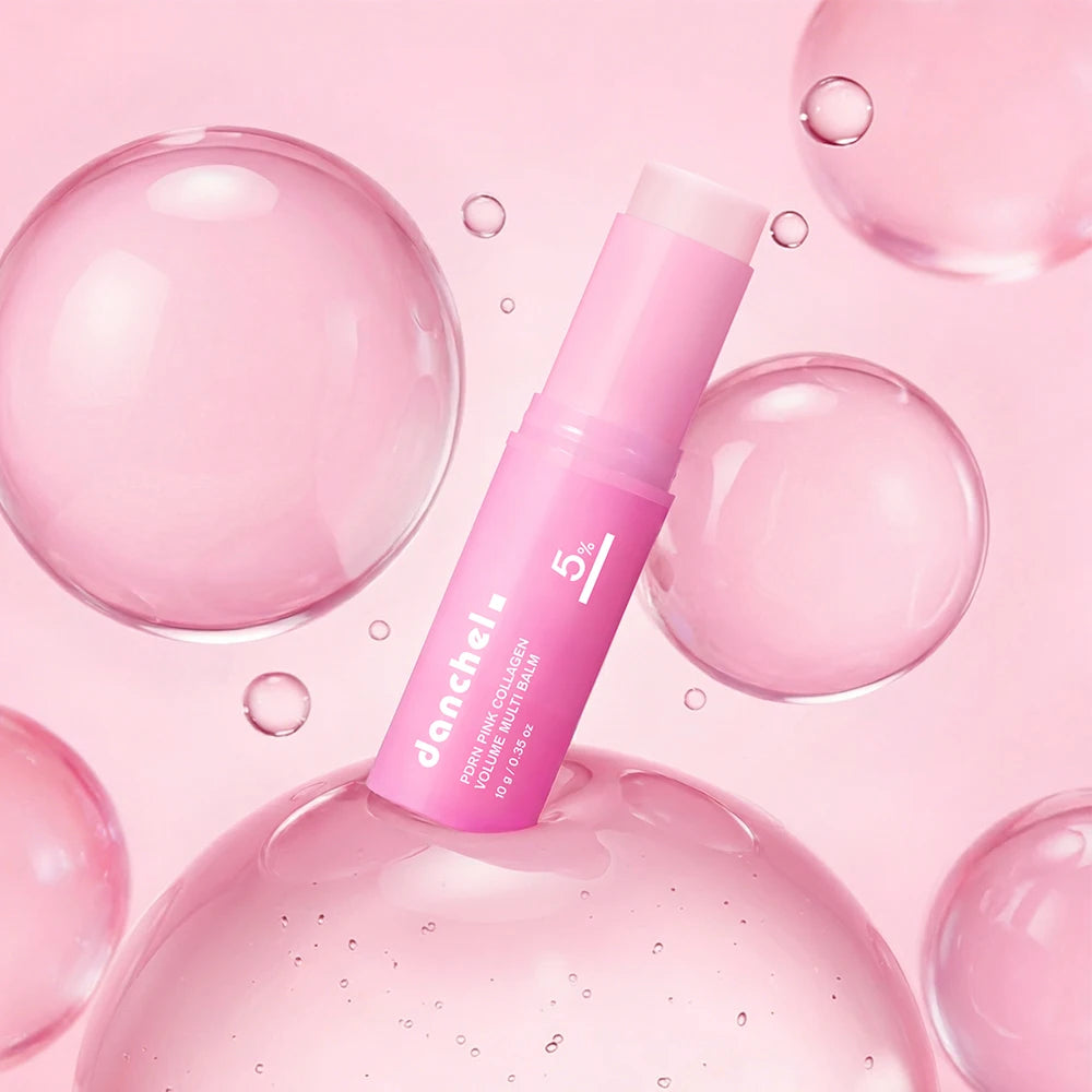Pink Collagen PDRN Multi-Volume Balm, Anti-Aging, Firming, Anti-Wrinkle for Eyes, Neck, Forehead and Smile Lines