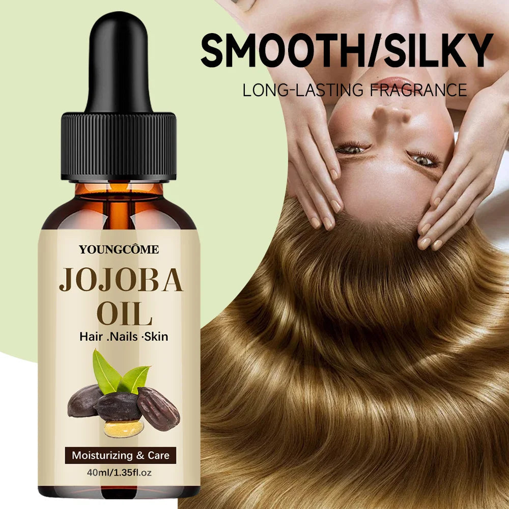 Huile de Jojoba Naturelle – Anti-Âge, Hydratante & Réparatrice pour Visage, Cheveux & Corps LIXTAIRESHOP