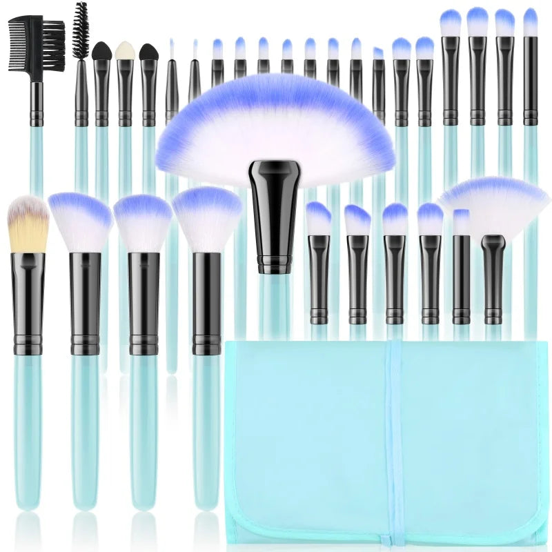 Kit 32 Pinceaux Maquillage Professionnel — Visage, Yeux & Teint LIXTAIRESHOP