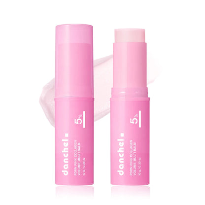 Pink Collagen PDRN Multi-Volume Balm, Anti-Aging, Firming, Anti-Wrinkle for Eyes, Neck, Forehead and Smile Lines