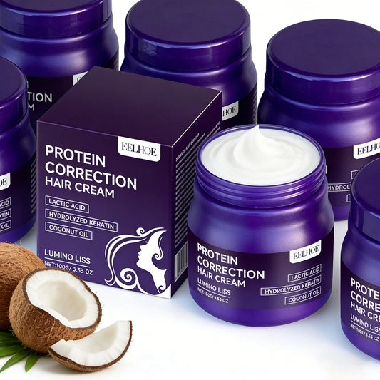 Masque Kératine Protéiné – Réparation Profonde, Anti-Frisottis & Brillance | LIXTAIRE LIXTAIRESHOP
