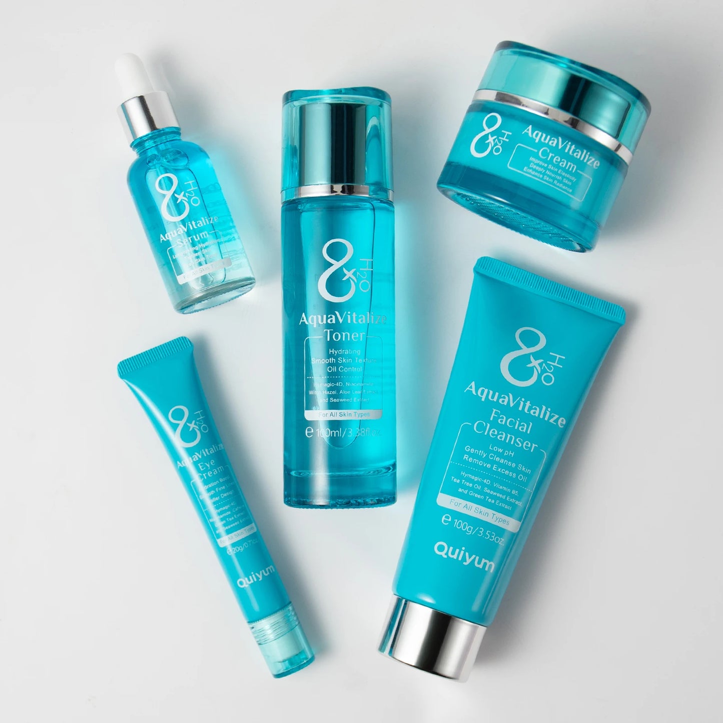 7-Piece Milk Body Care Set – Cleanser, Scrub, Hand Cream, Eye Cream & Pouch