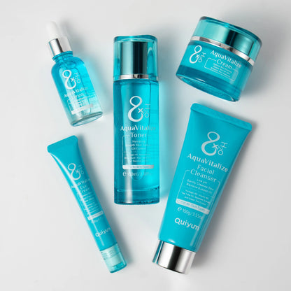 7-Piece Milk Body Care Set – Cleanser, Scrub, Hand Cream, Eye Cream & Pouch