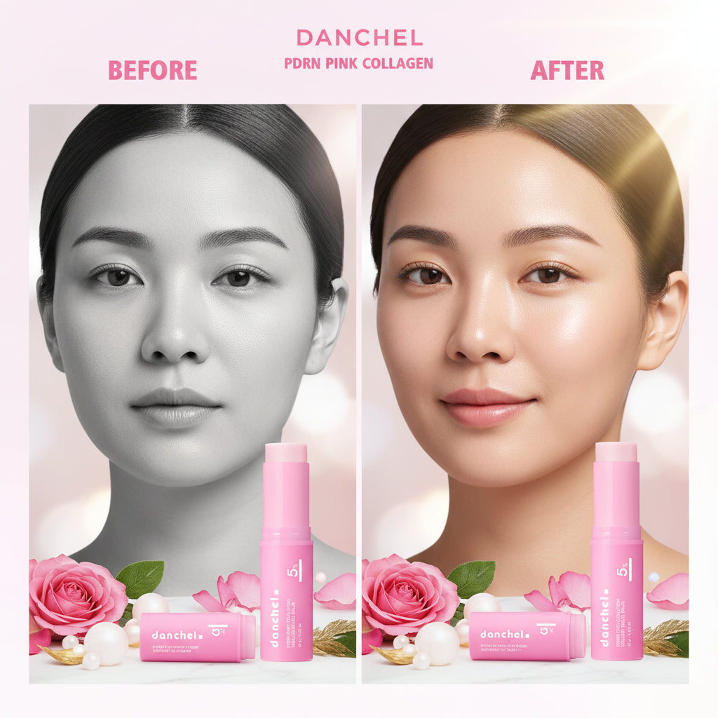 Pink Collagen PDRN Multi-Volume Balm, Anti-Aging, Firming, Anti-Wrinkle for Eyes, Neck, Forehead and Smile Lines