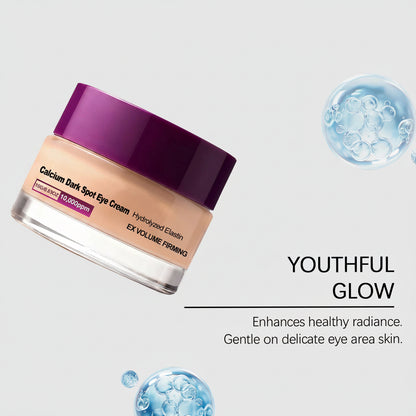 Crème Contour des Yeux Calcium & Élastine – Anti-Cernes & Raffermissante