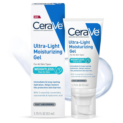 Gel Hydratant Visage CeraVe – Sans Huile & Sans Parfum