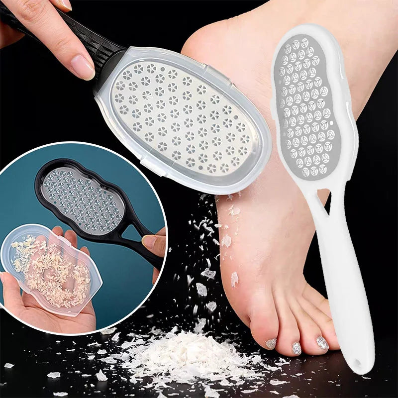 Râpe à Callosités Professionnelle en Acier Inoxydable | Talons Doux & Lisses | LIXTAIRE