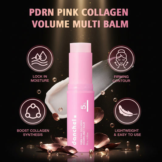 Baume Anti-Âge PDRN Collagène Rose – Yeux, Cou & Rides
