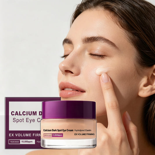 Crème Contour des Yeux Calcium & Élastine – Anti-Cernes & Raffermissante