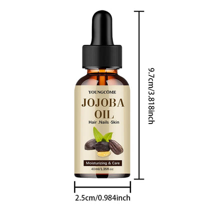 Huile de Jojoba Naturelle – Anti-Âge, Hydratante & Réparatrice pour Visage, Cheveux & Corps LIXTAIRESHOP