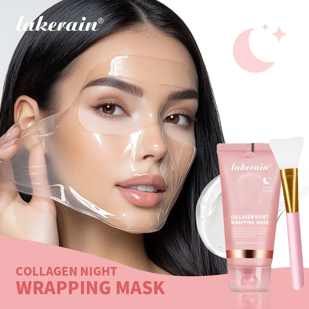 Masque Collagène Coréen & Brosses — Éclat, Hydratation & Fermeté LIXTAIRESHOP